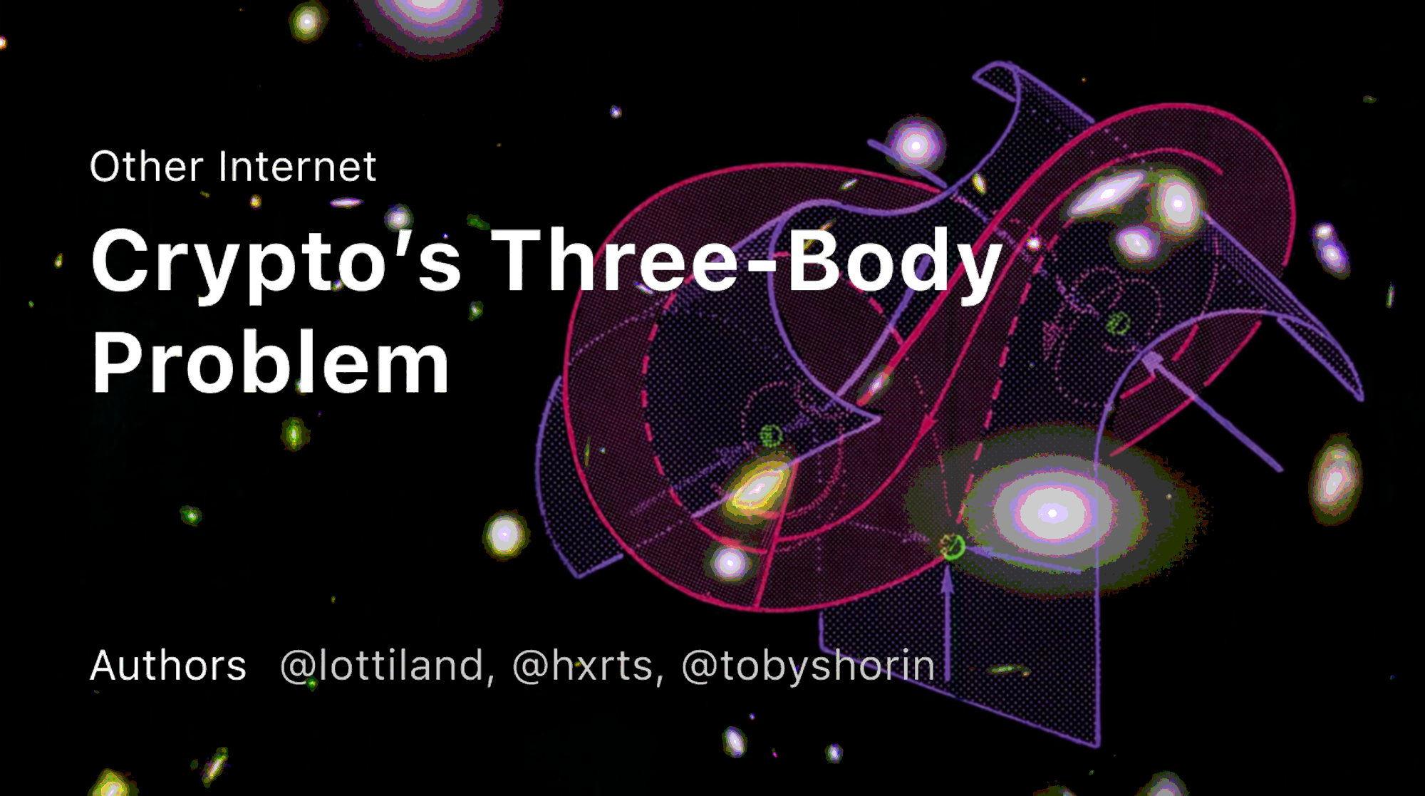 Thumbnail of Crypto's Three Body Problem