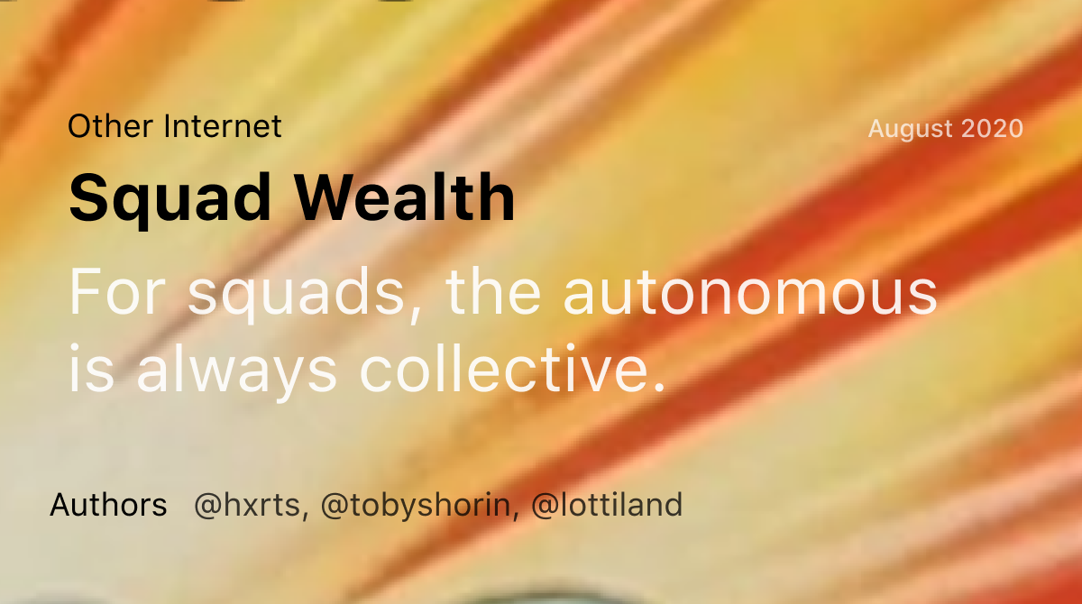 Thumbnail of Squad Wealth